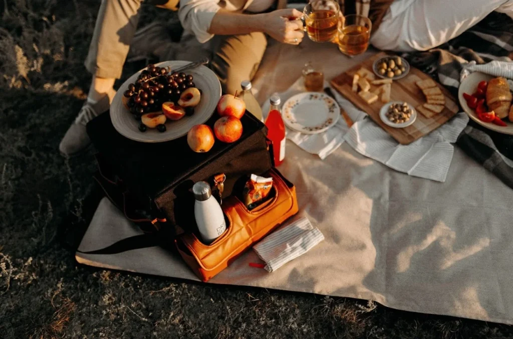 fall picnic blanket